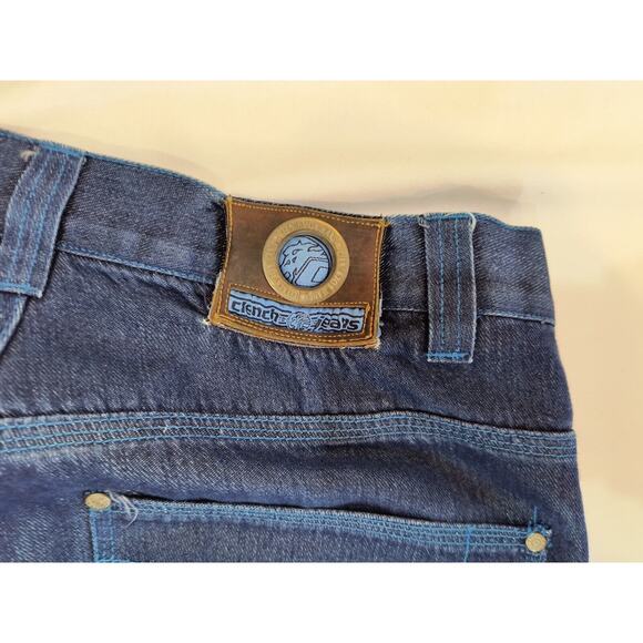 VNT CLENCH 701 JEANS Denim 36x32/31(See Pics)Baggy Carpenter Wide Skater Style - Picture 6 of 16